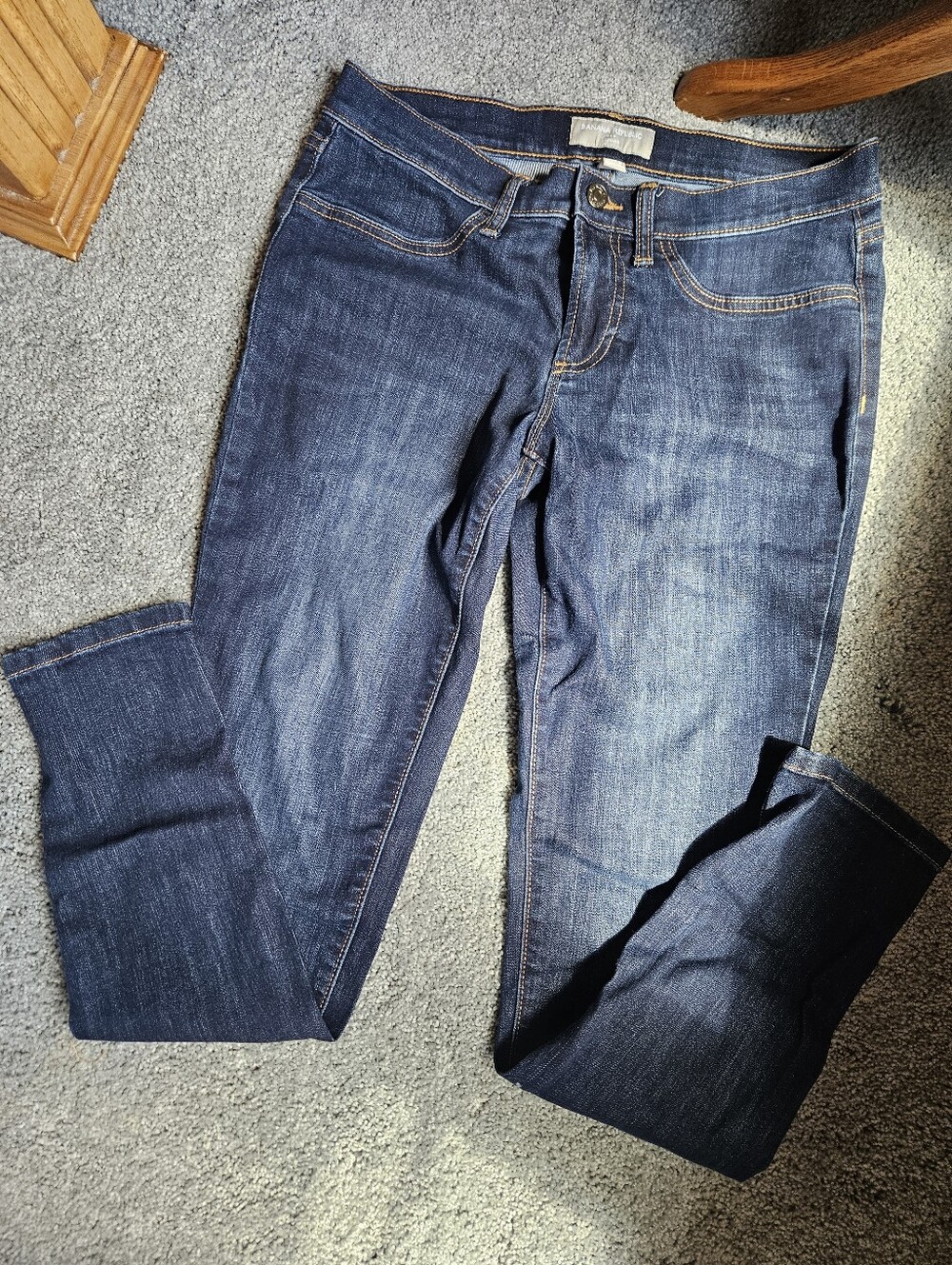 Banana Republic Women's Dark Indigo Skinny Jeans